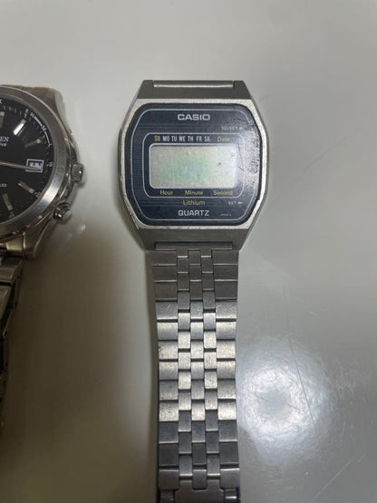 Citizen Forma Omega Casio Stainless Steel Watch Set