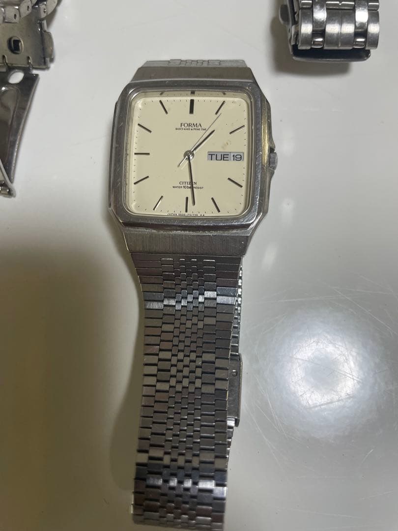 Citizen Forma Omega Casio Stainless Steel Watch Set