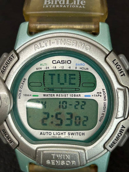 Casio Pro Trek Bird Life Limited Model G-Shock Compatible Battery Replaced