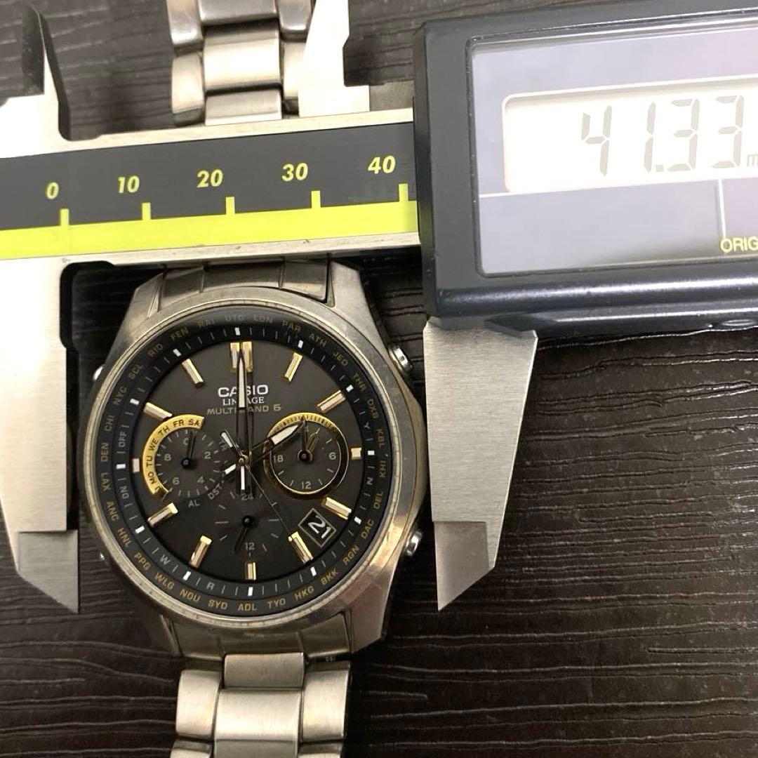 Casio Lineage LIW-M610 Radio Solar Titanium Watch