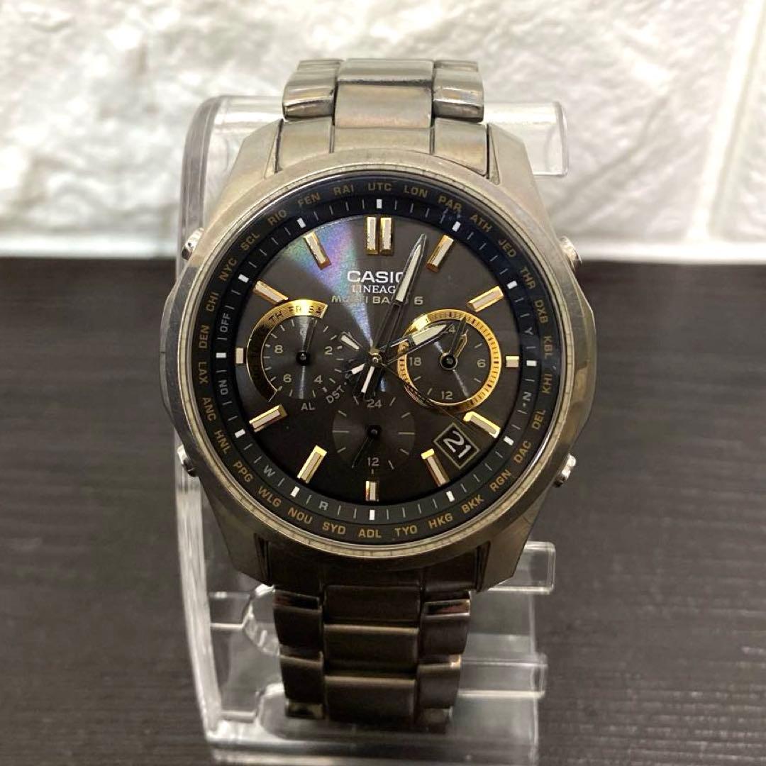 Casio Lineage LIW-M610 Radio Solar Titanium Watch