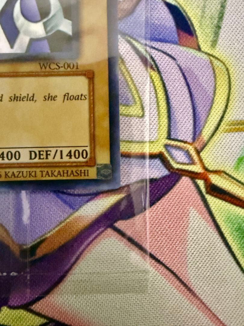 Bandai Yu-Gi-Oh WCS-001 Girl Warrior Canaan 2003 Asia Edition unopened card with notice and envelope Japan import