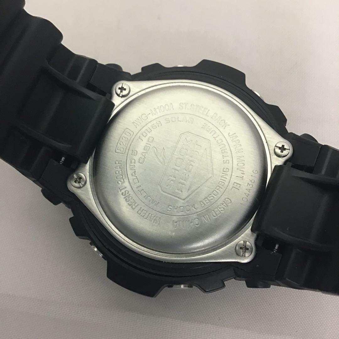 Casio G-Shock G-100A-1AJF Multi-band 6 Radio Solar Watch with 200m Water Resistance — Japan Import