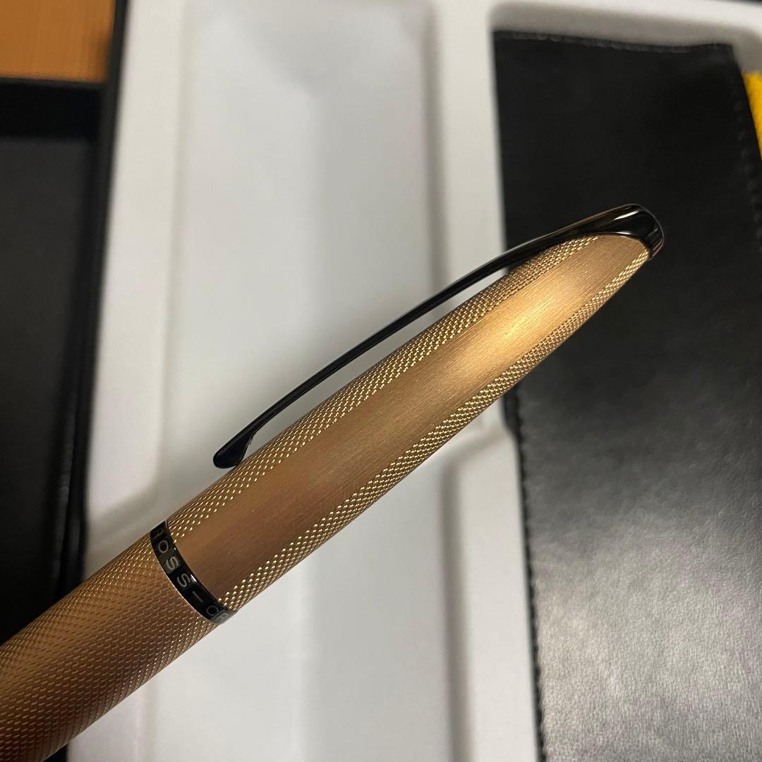 Cross ATX Brush Royal Gold Ballpoint Pen Case