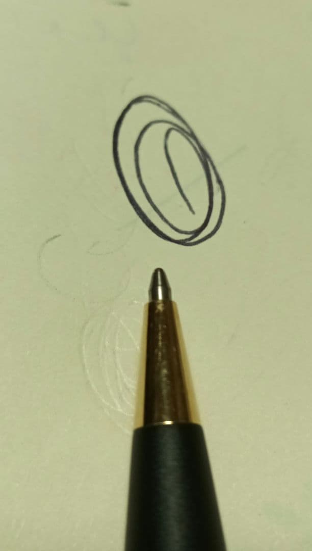 Cross Classic Century Ballpoint Pen Black with Gold Clip Japan Import