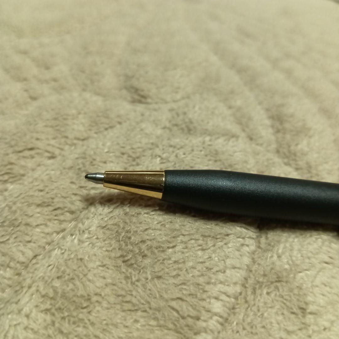 Cross Classic Century Ballpoint Pen Black with Gold Clip Japan Import