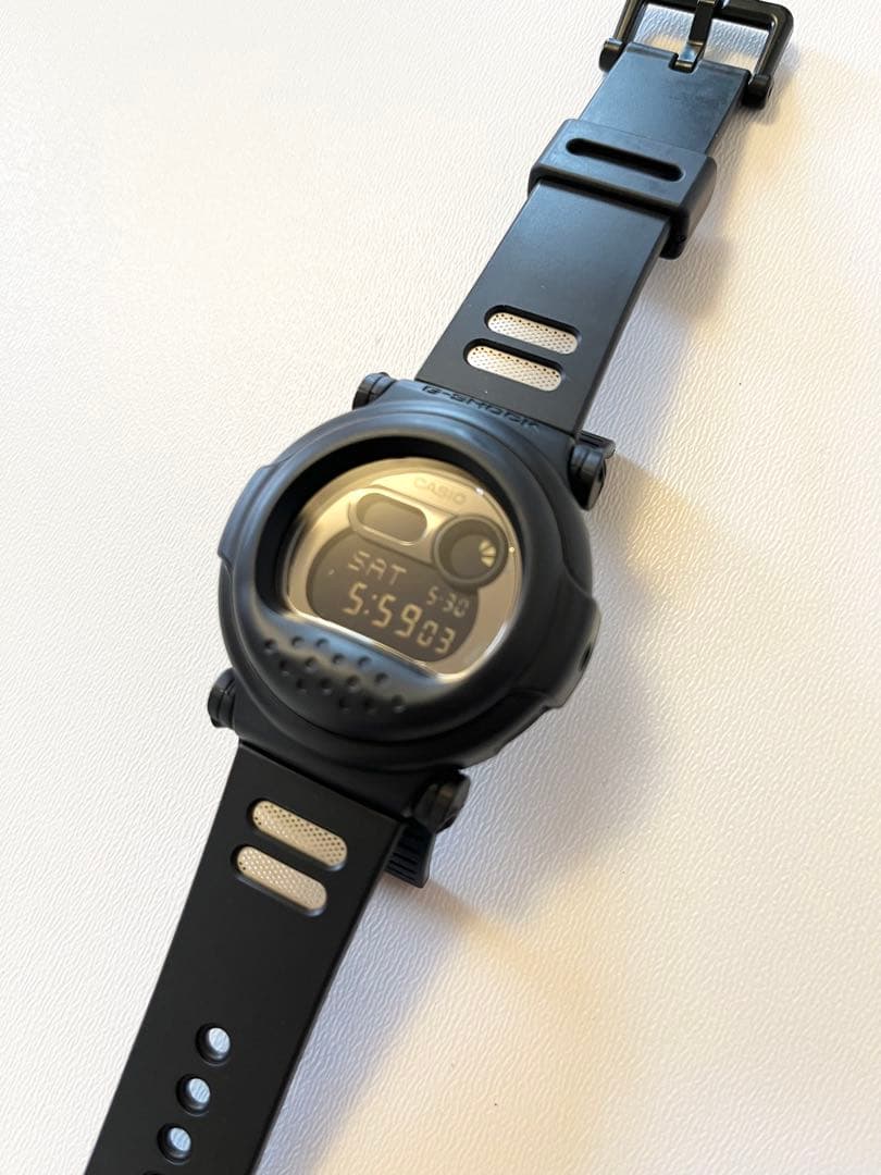 Casio G-Shock G-001BB-1DR Matt Black Watch Shock Resistant Water Resistant 20BAR — Japan Import