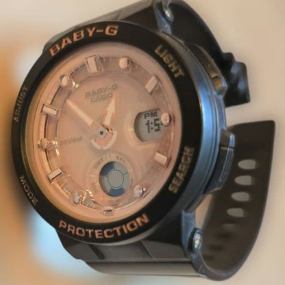 Casio Baby-G BGA-250 Analog Digital Watch Black — Japan Import