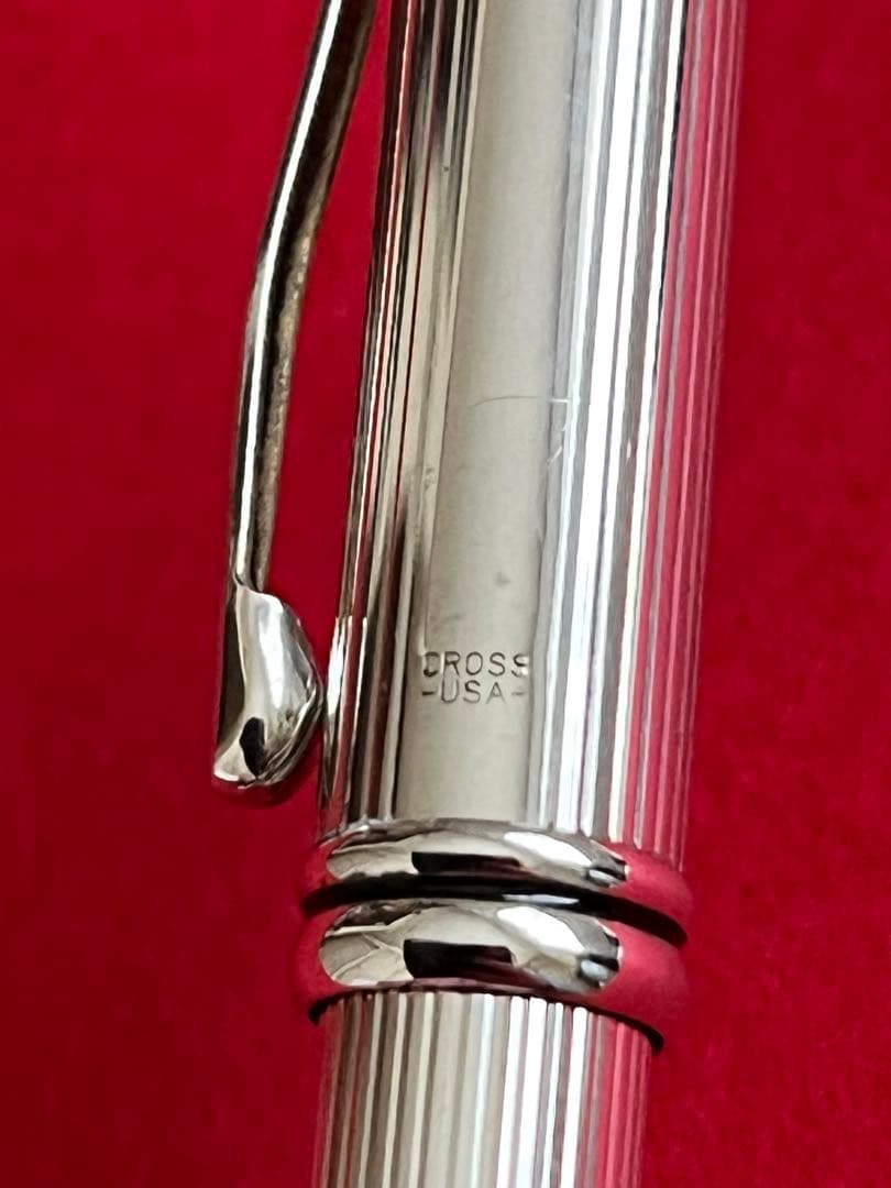Cross Townsend Sterling Silver Ballpoint Pen Made in USA AG925