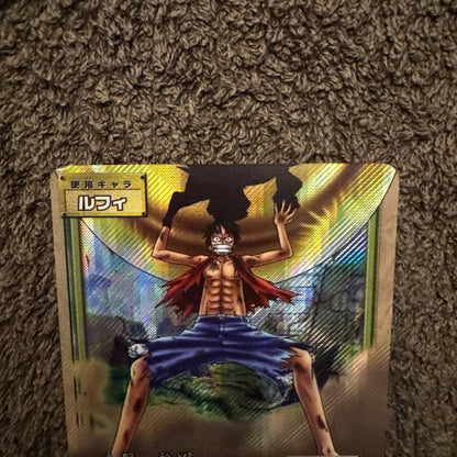 One Piece Ex Series Nostalgia Pirates Defiance Luffy trading card PA-W26 by Card Dazas, Japan import