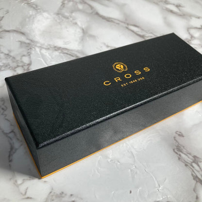 Cross Karei Series Matte Black Ballpoint Pen with Osaka University Engraving