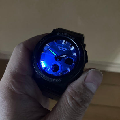 Casio Baby-G BGA-250 Watch Body Only with Blue Light - Japan Import