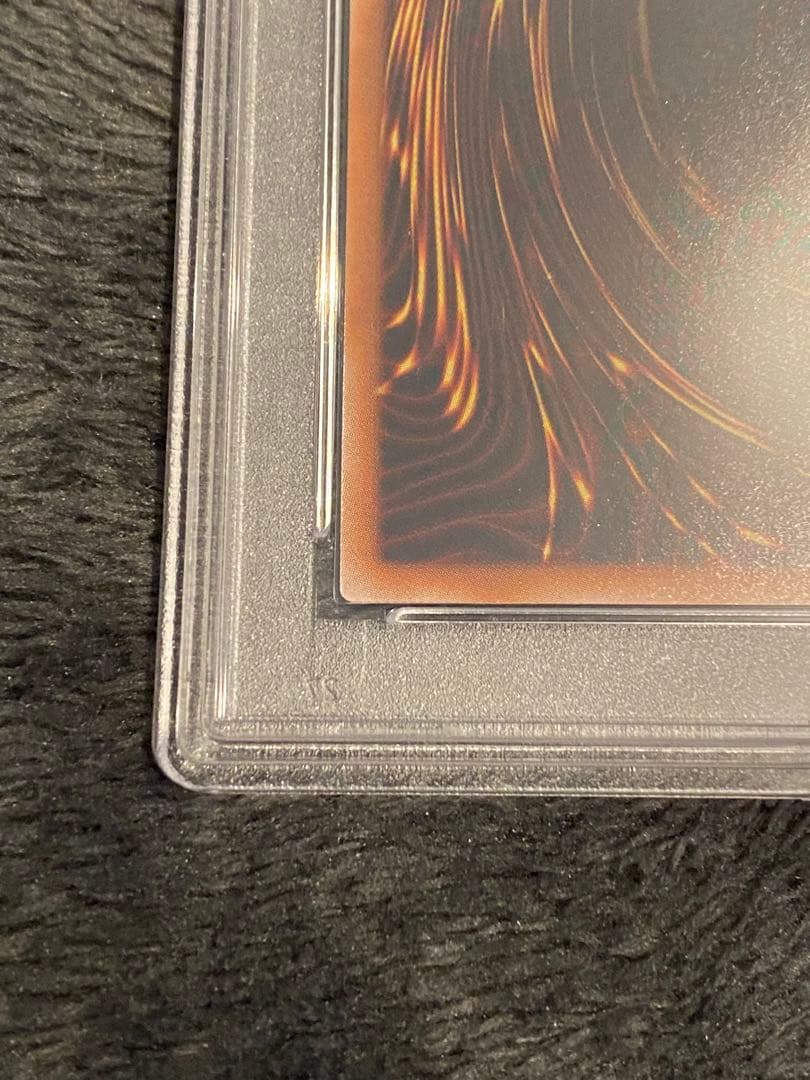 Yu-Gi-Oh Dark Ruler Dragon 25th Secret Rare PSA 10 graded effect monster card in protective case