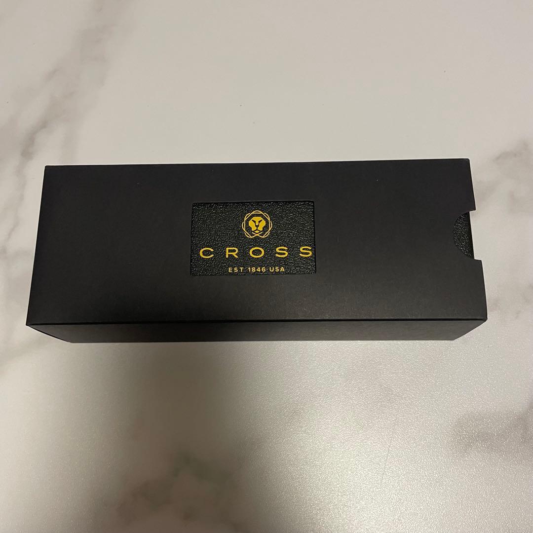 Cross Silver and Gold Design Ballpoint Pen with Premium Case