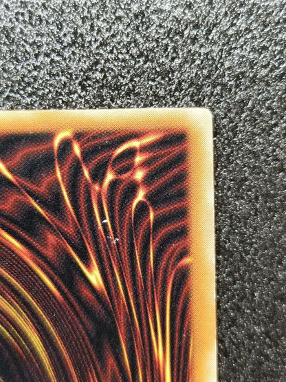 Yugioh Richee the Unheavened Prince Ultra Rare Japanese card with deep relief engraving in good condition