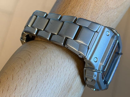 Casio G-Shock Speed DW-5000D Unisex Watch Metal Band Silver Mirror Case No Box Limited Vintage