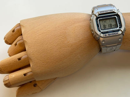 Casio G-Shock Speed DW-5000D Unisex Watch Metal Band Silver Mirror Case No Box Limited Vintage
