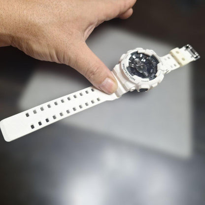 Casio G-Shock GA-110GW Digital Analog Watch White Japan Import