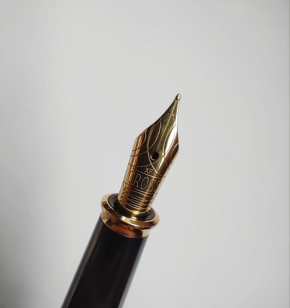 Cross Townsend Fountain Pen & Ink Gift Set with Gold Accents