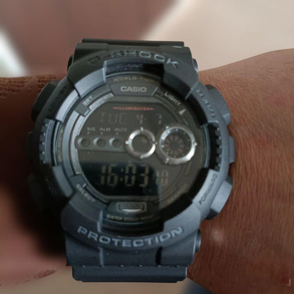 Casio G-SHOCK GD-100 Watch with 200m Water Resistance and Auto Light — Japan Import