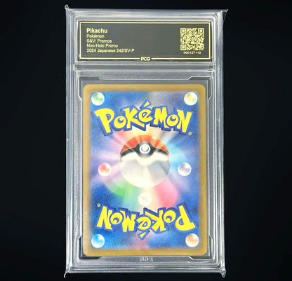 Pokemon Scarlet & Violet Series promotional Pikachu card SV-P graded PSA10 equivalent from Japan