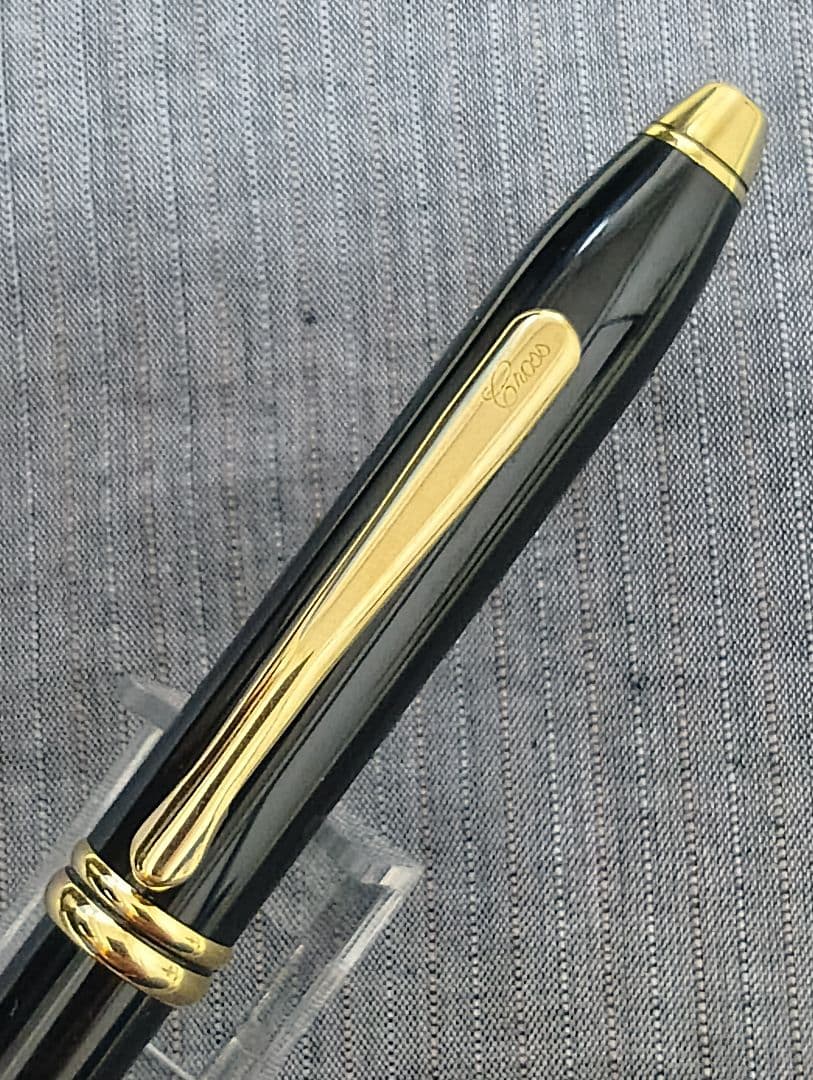 Cross Townsend Vintage Fountain Pen with Gold Plated Cone Tip and Box