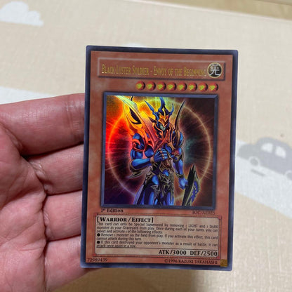 Yugioh Chaos Soldier the Messenger of Awakening Asia Japan Import collectible trading card with slight scratches
