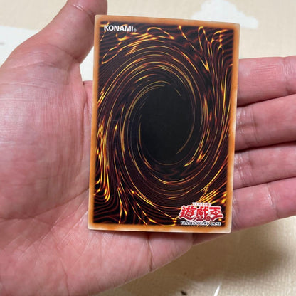 Yugioh Chaos Soldier the Messenger of Awakening Asia Japan Import collectible trading card with slight scratches