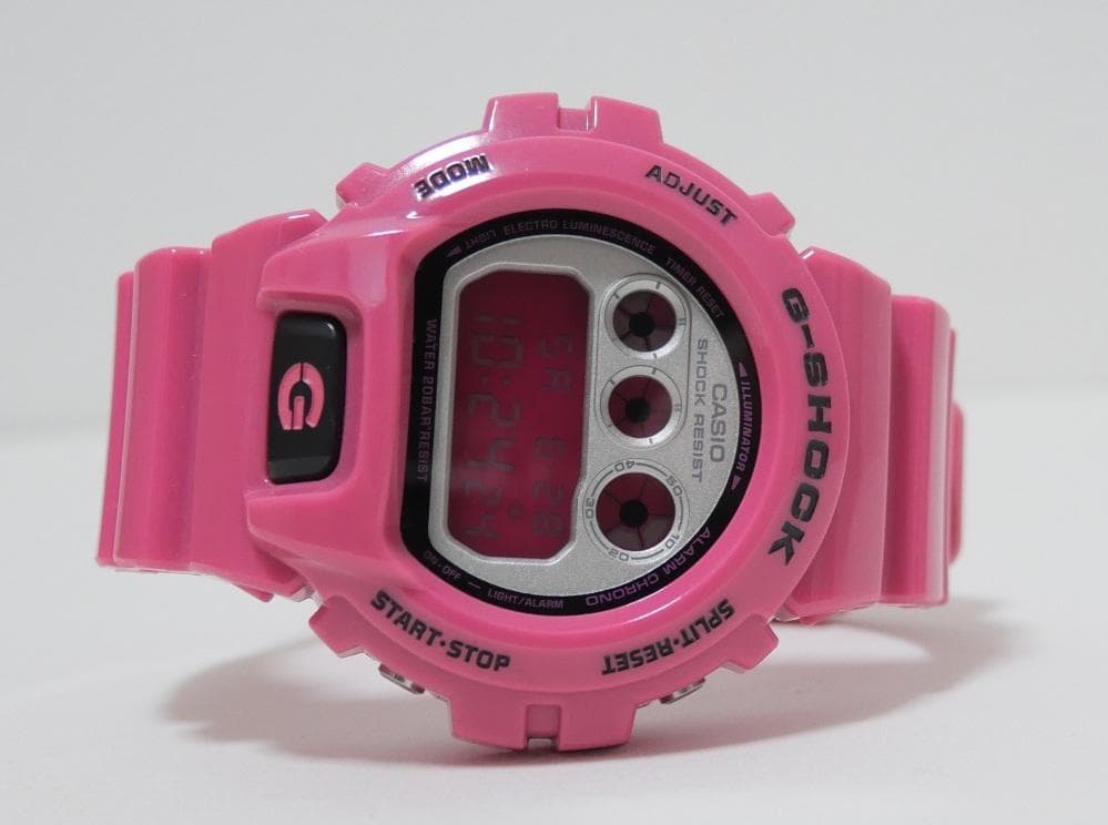 Casio G-Shock DW-6900CS Crazy Colors Watch in Pink