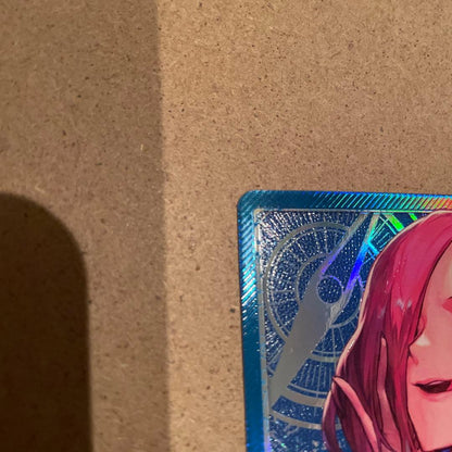 One Piece Vince Smoke Reiju Leader Parallel Card with detailed artwork and parallel rarity design