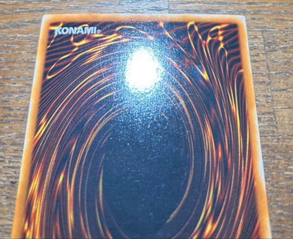 Yugioh Black Magician LB-05 Ultra Rare 2nd Edition Japanese collectible card with visible scratches and scuffs