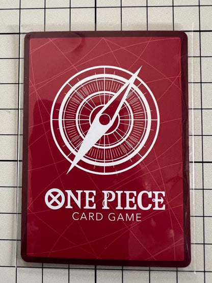 One Piece Card Game Yamato Leader Parallel card OP16-079 from Wano Country Saga in clear protective sleeve