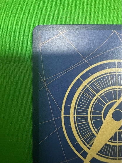One Piece Edward Newgate SP Card model ST15-002 in a protective sleeve and waterproof hard case