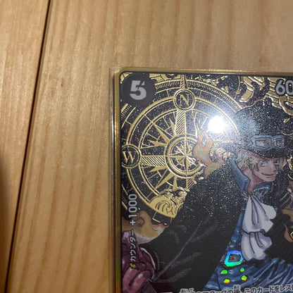 Sabo 2nd Anniversary OP04-083 SR One Piece single card in considered condition from Japan import