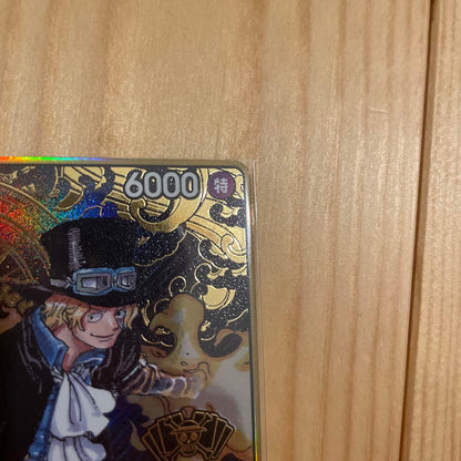 Sabo 2nd Anniversary OP04-083 SR One Piece single card in considered condition from Japan import