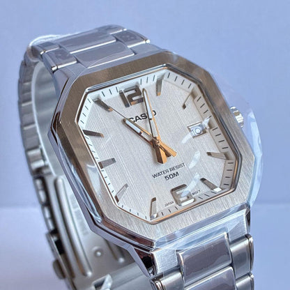 Casio MTP B195D Watch Silver White Body Only Japan Import