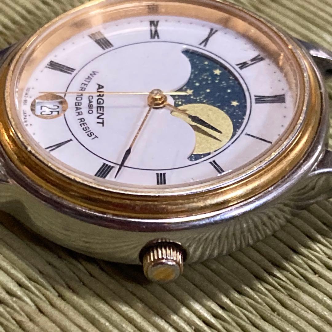 Casio Moon Phase MTW-112M Model 368 Japan Made Wristwatch