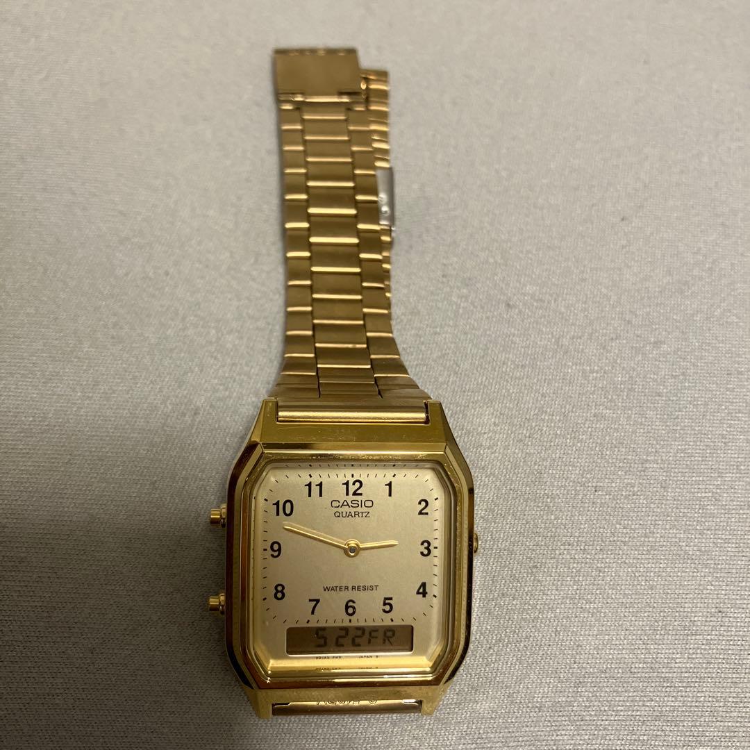 Casio Quartz Watch Gold