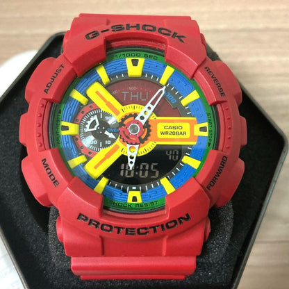 Casio G-Shock G-Shock Crazy Colors Model GA-110FC-1A Digital Analog Watch Japan Import