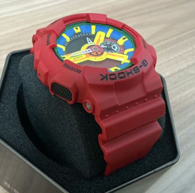 Casio G-Shock G-Shock Crazy Colors Model GA-110FC-1A Digital Analog Watch Japan Import