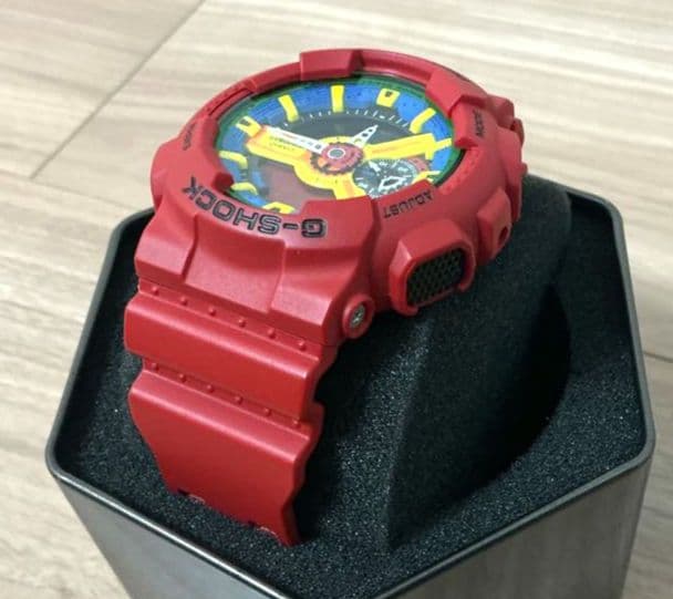 Casio G-Shock G-Shock Crazy Colors Model GA-110FC-1A Digital Analog Watch Japan Import