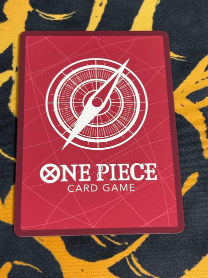 Bandai One Piece Card Game Kobe Leader Parallel card with Navy SWORD feature and 5000 power