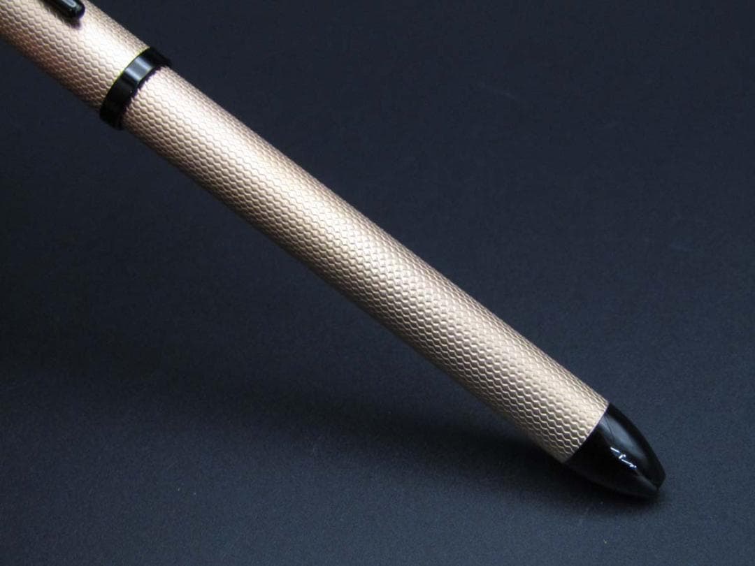 Cross Series NAT0090-20ST Brushed Rose Gold Multi-Function Pen with Ballpoint and 0.5mm Mechanical Pencil — Japan Import