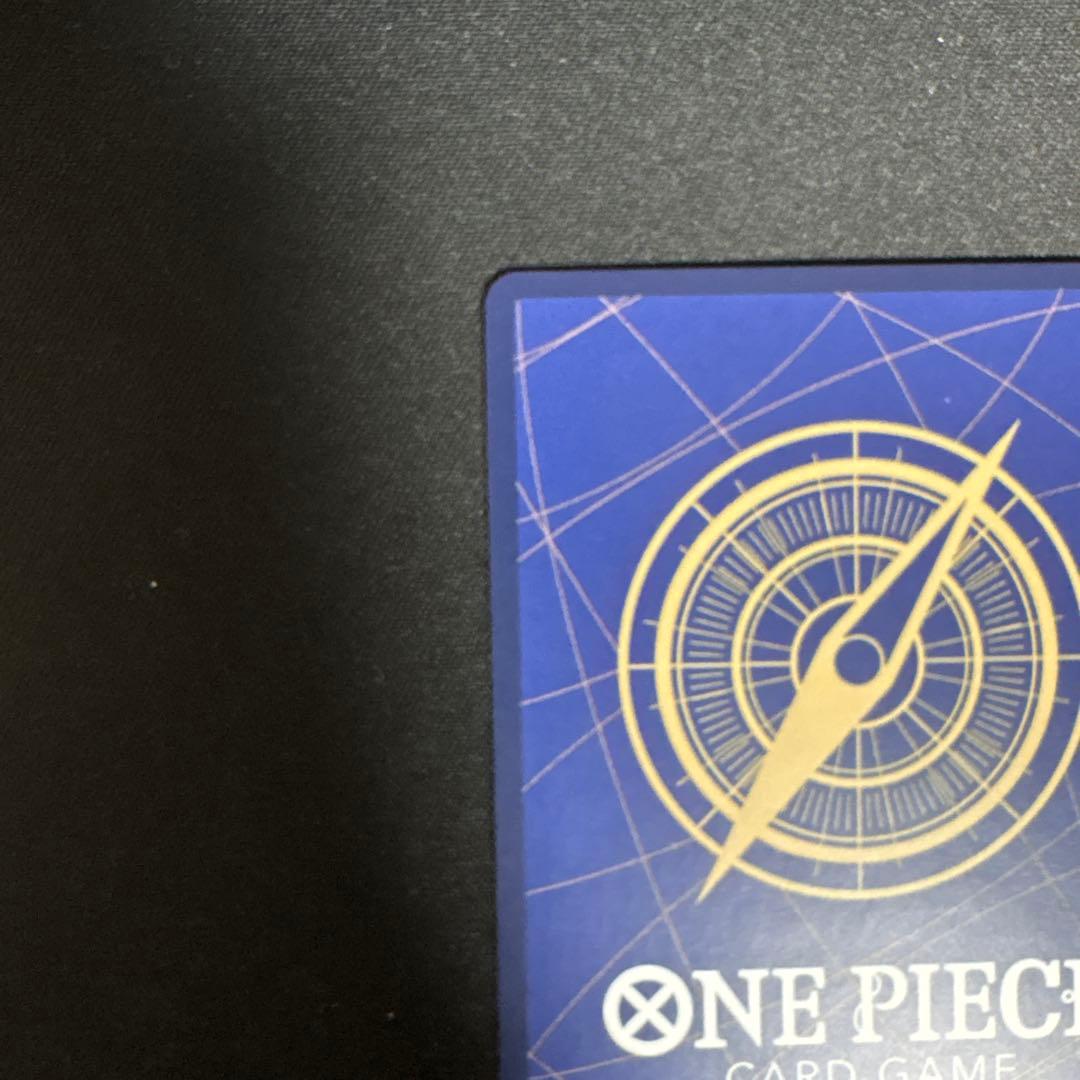 One Piece Monkey D Luffy ST01-012 SR card with Eiichiro Oda signature in sleeve