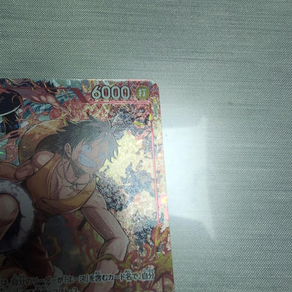 One Piece Monkey D. Luffy OP16-015 SR Parallel Trading Card unopened box from Japan import