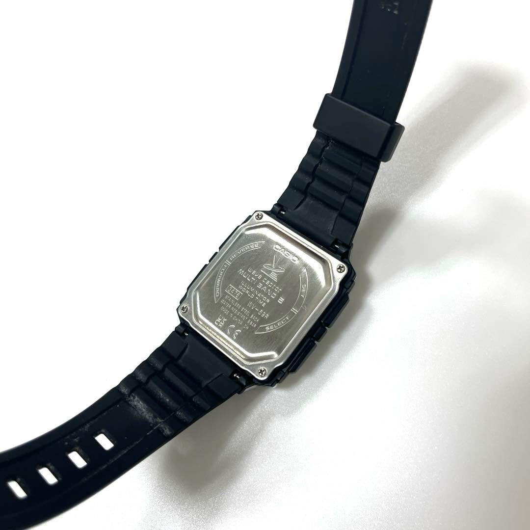 Casio Waveceptor Multi Band 5 WV-59R-1AJF Watch with Stainless Steel Band — Japan Import