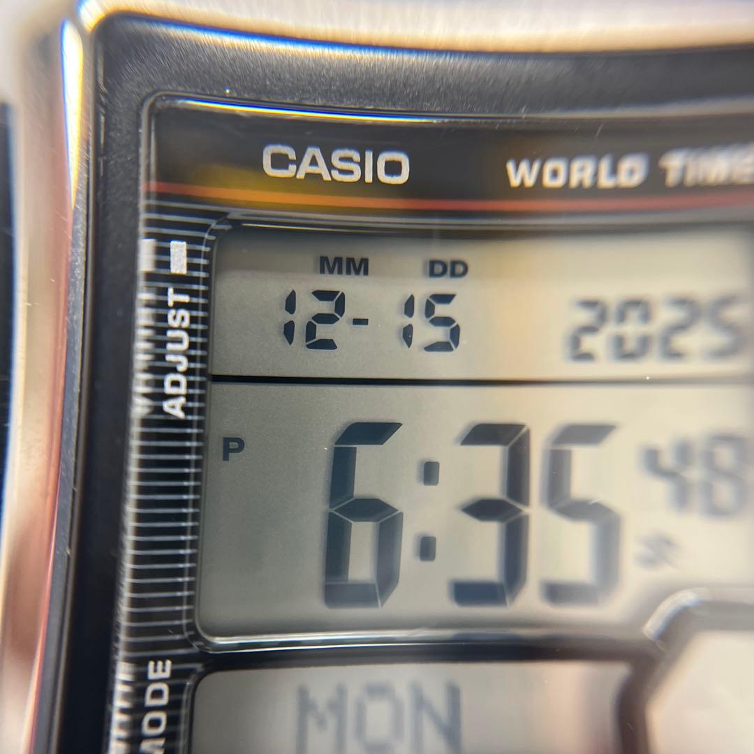 Casio Waveceptor Multi Band 5 WV-59R-1AJF Watch with Stainless Steel Band — Japan Import