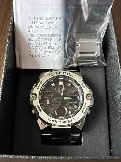 Casio G-Shock G-Steel GST-B400D-1AJF Watch Bluetooth Solar Radio Wave Edition