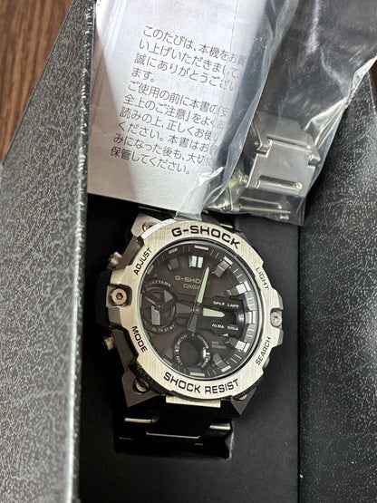 Casio G-Shock G-Steel GST-B400D-1AJF Watch Bluetooth Solar Radio Wave Edition