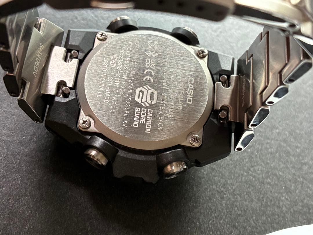 Casio G-Shock G-Steel GST-B400D-1AJF Watch Bluetooth Solar Radio Wave Edition
